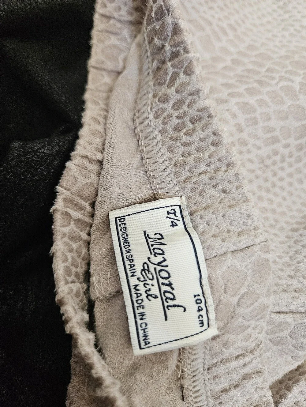 Bundle Of 3 Leggings (Burberry, Mayoral And Splendid) In Size 4